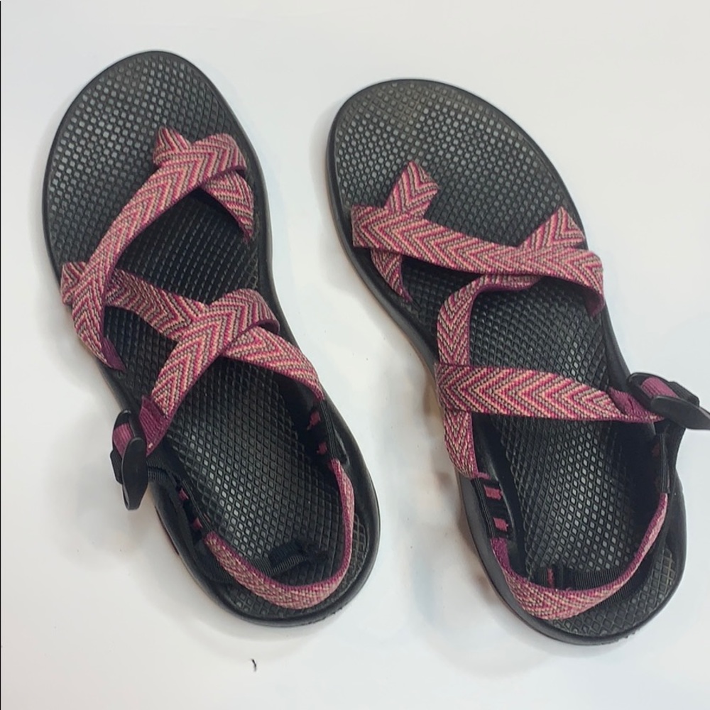 Chaco Purple Chevron Sandal